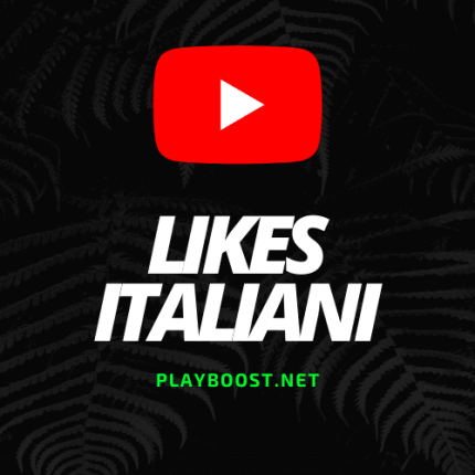 Likes YouTube Italiani Reali