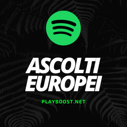 Ascolti Spotify Europei Reali