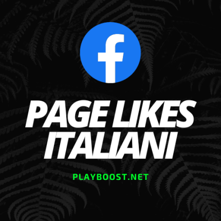 Likes alla Pagina Facebook Italiani