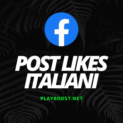 Likes ai Post Facebook Italiani Reali