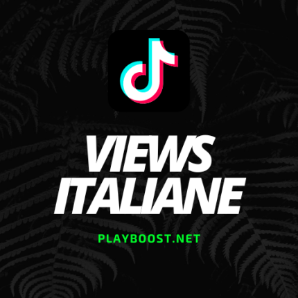 Views TikTok Italiane Reali