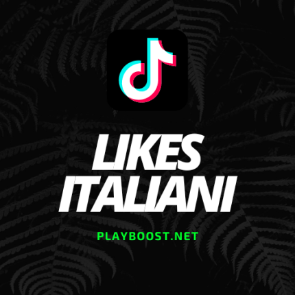 Likes TikTok Italiani Reali