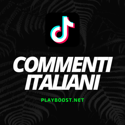 Commenti TikTok Italiani Reali