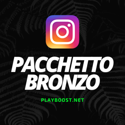 Pacchetto Bronzo (Instagram)