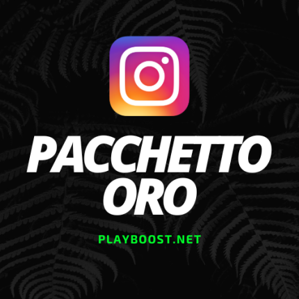 Pacchetto Oro (Instagram)