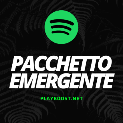 Pacchetto Emergente (Spotify)